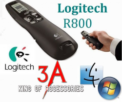 Bút trình chiếu Logitech R800 - Bút chỉ slide cao cấp chính hãng