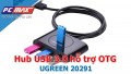 Hub usb 3.0 - bộ chia USB 3.0 4 cổng chính hãng Ugreen 20291