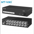 Bộ chia BNC 1 ra 16 cho camera chính hãng MT-Viki MT-1016BC