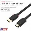 Cáp HDMI Unitek 1m hỗ trợ full HD Y-C136 - Hàng chính hãng