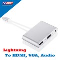 Lightning sang HDMI, VGA, Audio sử dụng cho Iphone 5, đến Iphone XS, ipad