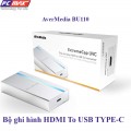 Bộ ghi hình HDMI To USB TYPE-C AVerMedia BU110 - Hàng chính hãng
