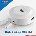 Bộ chia Hub 4 cổng USB 2.0 tiện lợi Ugreen 20270 - Hàng Chính Hãng