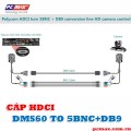 Cáp HDCI To Component - Cáp camera Polycom - MS60 TO 5BNC+DB9 