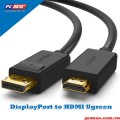 Cáp chuyển DisplayPort to HDMI cho Macbook, Macbook Pro chính hãng Ugreen DP101