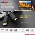 Cáp chuyển DisplayPort to HDMI cho Macbook, Macbook Pro chính hãng Ugreen DP101