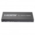 Bộ chuyển mạch KVM Switch Multi-Viewer 8 x1 màn hình PCM-MT801 - Hàng Nhập khẩu