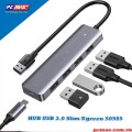 Bộ chia Usb 3.0 - Hub USB 3.0 4 cổng hỗ trợ cấp nguồn Micro Ugreen 50985 - Hàng chính hãng
