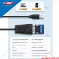 Cáp chuyển đổi USB 2.0 to Com RS 422/485 chính hãng Ugreen 60562 dài 1,5m