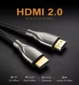 Dây HDMI 2.0 dài 3m cao cấp hỗ trợ 2k * 4k Ugreen 50109 - Hàng chính hãng