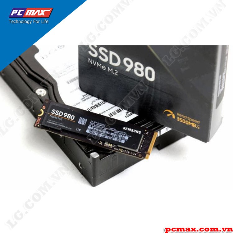Card SSD Samsung 980 PCIe NVMe V-NAND M.2 2280 1TB MZ-V8V1T0BW ( NEW 2021 )