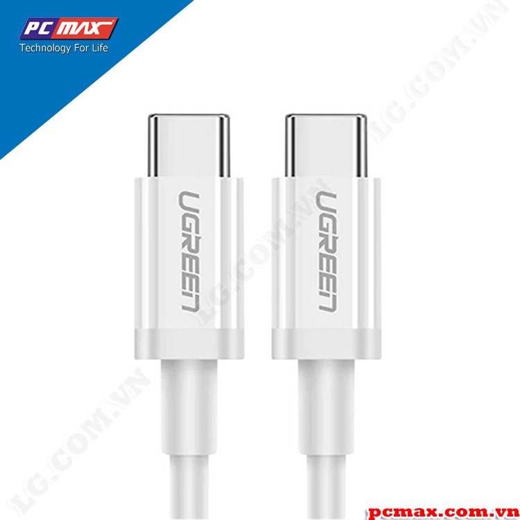 Dây Cáp USB Type C to USB Type C hỗ trợ sạc nhanh chính hãng Ugreen 60519 dài 1.5m