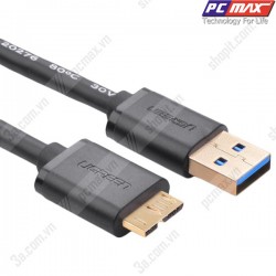 Cáp USB 3.0 dùng cho ổ cứng di động HDD dài 0,5m chính hãng Ugreen 10840