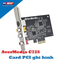 Card PCI ghi hình nội soi, siêu âm cao cấp AverMedia C725 - Hàng Chính Hãng