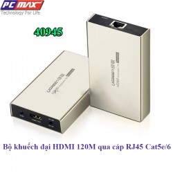Bộ kéo dài HDMI lên đến 120M qua cáp mạng RJ45 Cat5e/6 Ugreen 40945 ( Receiver  )