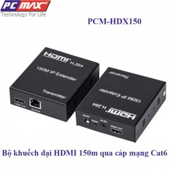 Bộ khuếch đại HDMI 150m qua cáp mạng Cat6 PCM-HDX150 - Hàng chinh hãng