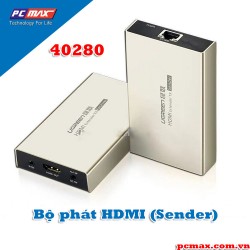 Bộ phát HDMI 120M qua cáp mạng Ugreen 40280 - Hàng chính Hãng 