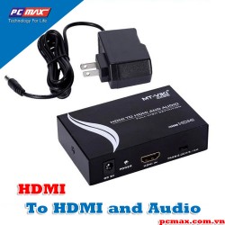 Bộ chuyển HDMI sang HDMI + Audio MT-Viki MT-HA12 - Hàng chính hãng