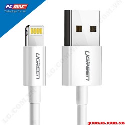 Cáp sạc USB Lightning chuẩn MFi chính hãng Ugreen 20730 Dài 2M