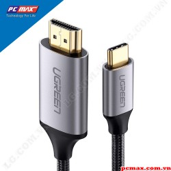 Cáp chuyển USB Type C to HDMI hỗ trợ 4K 2K @60Hz chính hãng Ugreen 50570 dài 1,5M