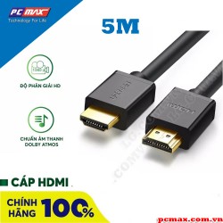 Cáp HDMI 5m hỗ trơ full HD cao cấp Ugreen 10109 - Hàng chính hãng