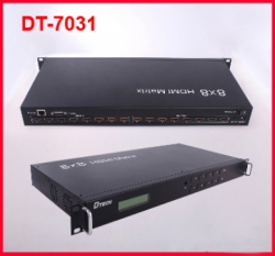 Bộ gộp HDMI 8 vào 8 ra, HDMI matrix switch 8x8 chính hãng DTECH DT-7031