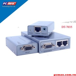 Bộ khuếch đại và mở rộng tín hiệu VGA 200m DTECH DT-7035