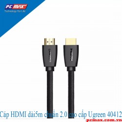 Cáp HDMI 5m chuẩn 2.0 cao cấp Ugreen 40412 - Hàng chính hãng