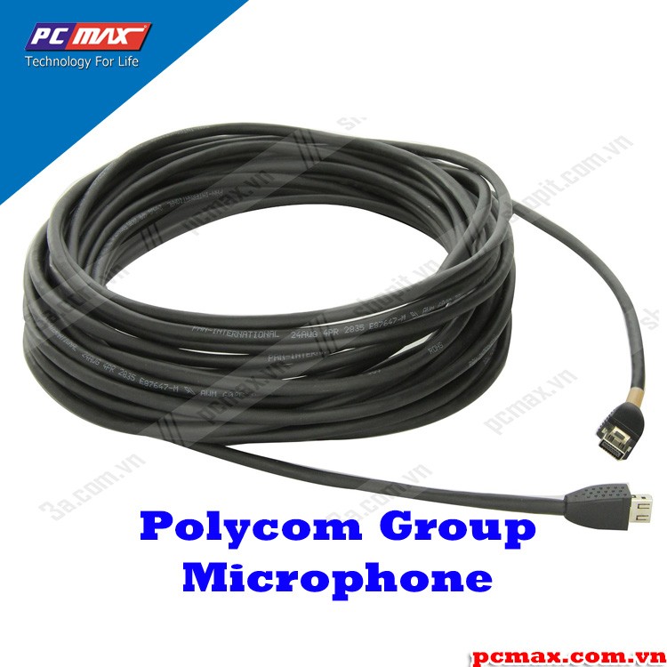 Cáp Polycom Group Microphone dài 7,6M cao cấp chính hãng
