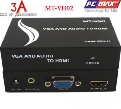 VGA to HDMI adapter bộ chuyển đổi vga sang hdmi chính hãng MT-Viki MT-VH02