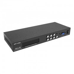 HDMI Matrix Switch splitter 4 vào 4 ra  hỗ trợ HD  4K @ 30H MT-Viki MT-HD414 - Hàng Chính Hãng